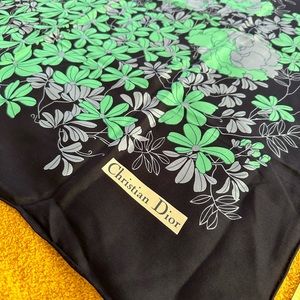 Christian Dior vintage silk scarf!